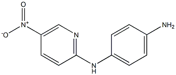 N-(4-aminophenyl)-N-(5-nitropyridin-2-yl)amine Structure