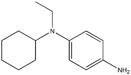 N-(4-aminophenyl)-N-cyclohexyl-N-ethylamine 구조식 이미지