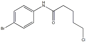 N-(4-bromophenyl)-5-chloropentanamide 구조식 이미지