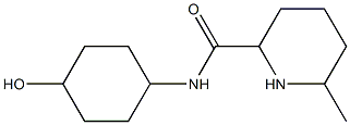 N-(4-hydroxycyclohexyl)-6-methylpiperidine-2-carboxamide Structure