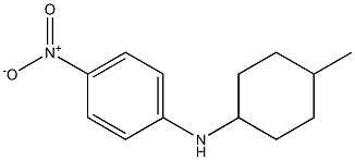 N-(4-methylcyclohexyl)-4-nitroaniline Structure