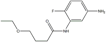 N-(5-amino-2-fluorophenyl)-4-ethoxybutanamide Structure