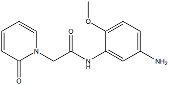 N-(5-amino-2-methoxyphenyl)-2-(2-oxopyridin-1(2H)-yl)acetamide Structure