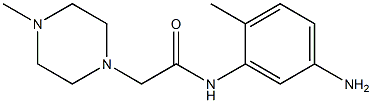 N-(5-amino-2-methylphenyl)-2-(4-methylpiperazin-1-yl)acetamide Structure