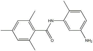 N-(5-amino-2-methylphenyl)-2,4,6-trimethylbenzamide 구조식 이미지