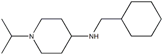 N-(cyclohexylmethyl)-1-(propan-2-yl)piperidin-4-amine Structure