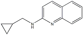 N-(cyclopropylmethyl)quinolin-2-amine 구조식 이미지
