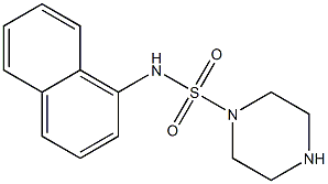 N-(naphthalen-1-yl)piperazine-1-sulfonamide Structure