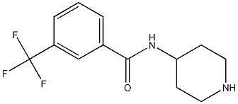 N-(piperidin-4-yl)-3-(trifluoromethyl)benzamide Structure