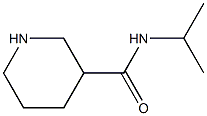 N-(propan-2-yl)piperidine-3-carboxamide 구조식 이미지