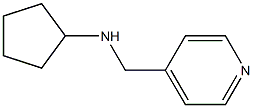 N-(pyridin-4-ylmethyl)cyclopentanamine 구조식 이미지