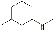 N,3-dimethylcyclohexanamine Structure