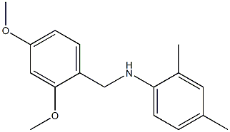 N-[(2,4-dimethoxyphenyl)methyl]-2,4-dimethylaniline 구조식 이미지