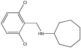 N-[(2,6-dichlorophenyl)methyl]cycloheptanamine 구조식 이미지