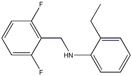 N-[(2,6-difluorophenyl)methyl]-2-ethylaniline 구조식 이미지