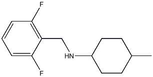 N-[(2,6-difluorophenyl)methyl]-4-methylcyclohexan-1-amine 구조식 이미지