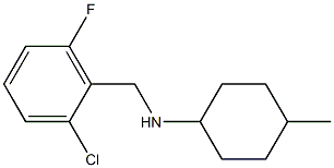 N-[(2-chloro-6-fluorophenyl)methyl]-4-methylcyclohexan-1-amine Structure