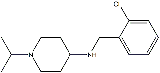 N-[(2-chlorophenyl)methyl]-1-(propan-2-yl)piperidin-4-amine Structure
