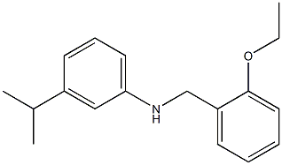 N-[(2-ethoxyphenyl)methyl]-3-(propan-2-yl)aniline 구조식 이미지