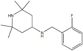 N-[(2-fluorophenyl)methyl]-2,2,6,6-tetramethylpiperidin-4-amine Structure