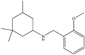 N-[(2-methoxyphenyl)methyl]-3,3,5-trimethylcyclohexan-1-amine Structure