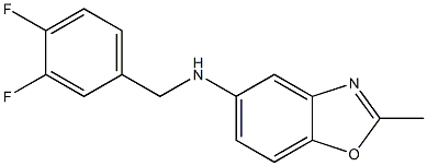 N-[(3,4-difluorophenyl)methyl]-2-methyl-1,3-benzoxazol-5-amine Structure