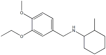 N-[(3-ethoxy-4-methoxyphenyl)methyl]-2-methylcyclohexan-1-amine 구조식 이미지