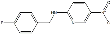 N-[(4-fluorophenyl)methyl]-5-nitropyridin-2-amine Structure
