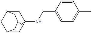 N-[(4-methylphenyl)methyl]adamantan-1-amine Structure