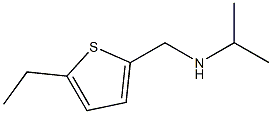 N-[(5-ethylthien-2-yl)methyl]-N-isopropylamine 구조식 이미지