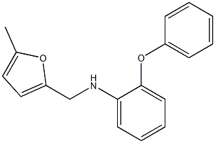 N-[(5-methylfuran-2-yl)methyl]-2-phenoxyaniline Structure