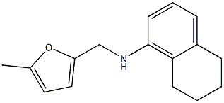 N-[(5-methylfuran-2-yl)methyl]-5,6,7,8-tetrahydronaphthalen-1-amine Structure