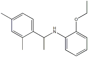 N-[1-(2,4-dimethylphenyl)ethyl]-2-ethoxyaniline Structure