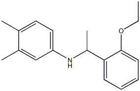 N-[1-(2-ethoxyphenyl)ethyl]-3,4-dimethylaniline 구조식 이미지