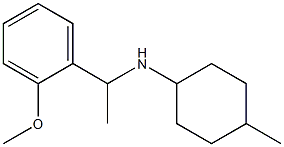 N-[1-(2-methoxyphenyl)ethyl]-4-methylcyclohexan-1-amine 구조식 이미지