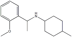 N-[1-(2-methoxyphenyl)ethyl]-4-methylcyclohexan-1-amine Structure