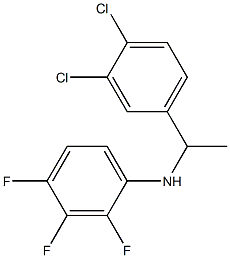 N-[1-(3,4-dichlorophenyl)ethyl]-2,3,4-trifluoroaniline 구조식 이미지