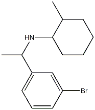 N-[1-(3-bromophenyl)ethyl]-2-methylcyclohexan-1-amine Structure