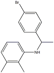 N-[1-(4-bromophenyl)ethyl]-2,3-dimethylaniline 구조식 이미지