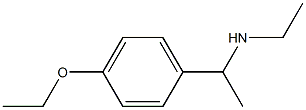 N-[1-(4-ethoxyphenyl)ethyl]-N-ethylamine Structure