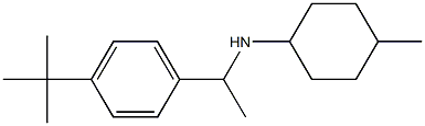 N-[1-(4-tert-butylphenyl)ethyl]-4-methylcyclohexan-1-amine 구조식 이미지