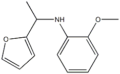 N-[1-(furan-2-yl)ethyl]-2-methoxyaniline 구조식 이미지