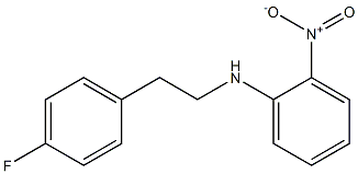 N-[2-(4-fluorophenyl)ethyl]-2-nitroaniline 구조식 이미지