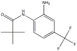 N-[2-amino-4-(trifluoromethyl)phenyl]-2,2-dimethylpropanamide Structure