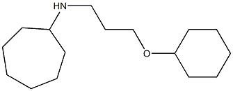 N-[3-(cyclohexyloxy)propyl]cycloheptanamine Structure