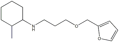 N-[3-(furan-2-ylmethoxy)propyl]-2-methylcyclohexan-1-amine Structure