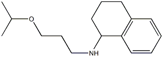 N-[3-(propan-2-yloxy)propyl]-1,2,3,4-tetrahydronaphthalen-1-amine 구조식 이미지