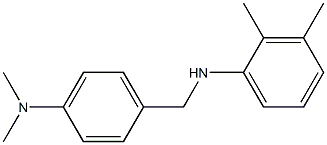 N-{[4-(dimethylamino)phenyl]methyl}-2,3-dimethylaniline 구조식 이미지