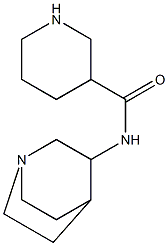 N-{1-azabicyclo[2.2.2]octan-3-yl}piperidine-3-carboxamide Structure