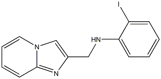 N-{imidazo[1,2-a]pyridin-2-ylmethyl}-2-iodoaniline 구조식 이미지